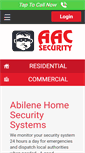 Mobile Screenshot of aac-security.com